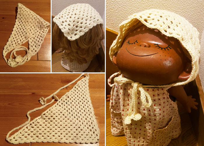 ニットカフェ 編み物作品の写真のスライドショー(手作り・かぎ針編み・子供への贈り物・手編みのクリスマスプレゼント)